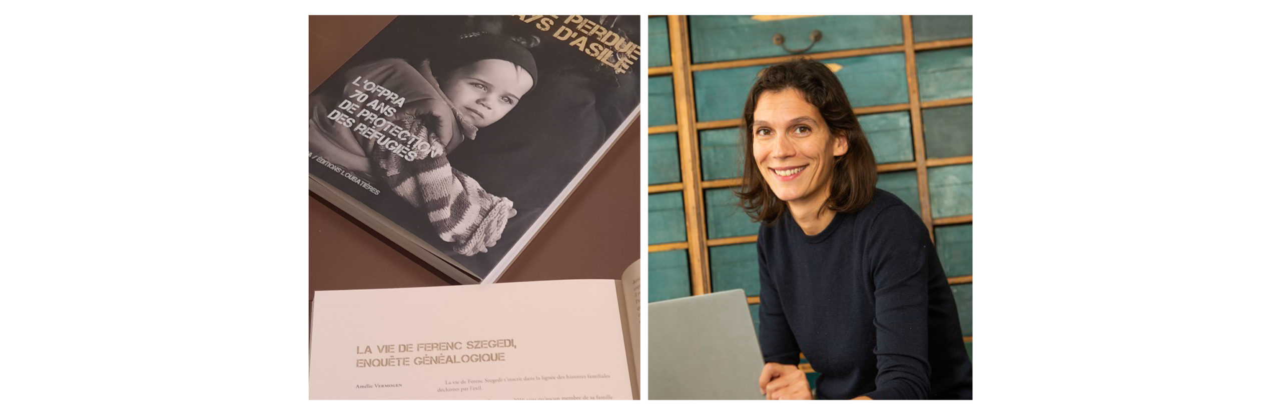 Amélie Vermogen, généalogiste de l'Etude Andriveau